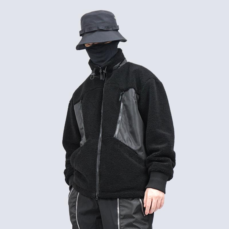 Men's Jackets Silenstorm 21 Imitation Lamb Wool Jacket Splicing Materials Front Pockets Techwear Warcore Techninja Streetwear, Black;brown
Men's Jackets Silenstorm 21 Imitation Lamb Wool Jacket Splicing Materials Front Pockets Techwear Warcore Techninja Streetwear, Black;brown