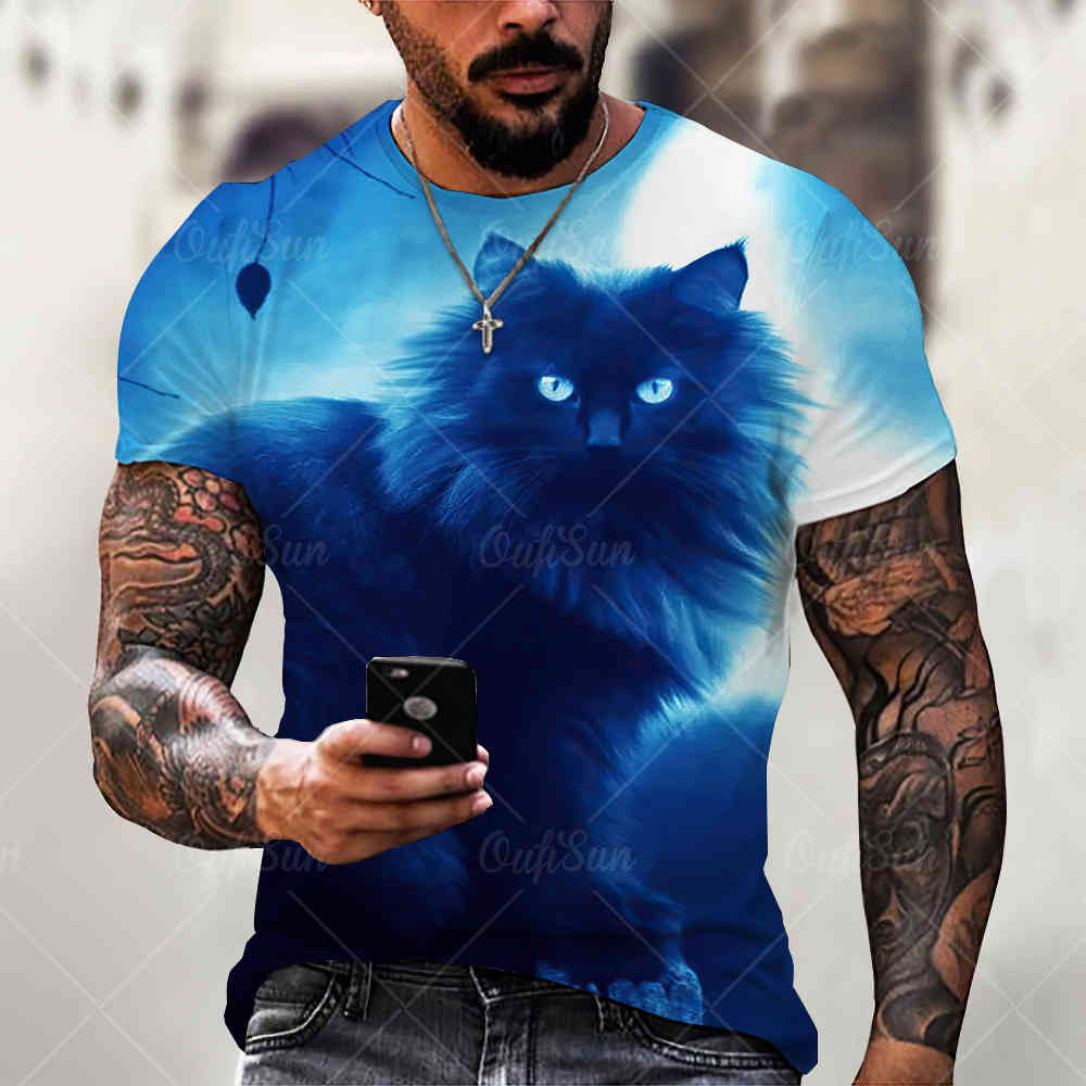summer t-shirt fashion new animal cute starry sky cat printed children's fashion short sve sports 3d t-shirtjrj0, White;black
summer t-shirt fashion new animal cute starry sky cat printed children's fashion short sve sports 3d t-shirtjrj0, White;black