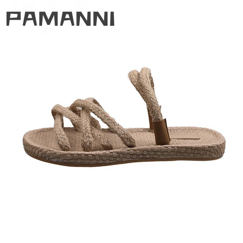 Summer Cane Sandals Women Trendy Flat Slip-On Rubber Outsole Non-slip Ladies Casual Fashion Shoes Sandalias Mujer 2021, Black
Summer Cane Sandals Women Trendy Flat Slip-On Rubber Outsole Non-slip Ladies Casual Fashion Shoes Sandalias Mujer 2021, Black
