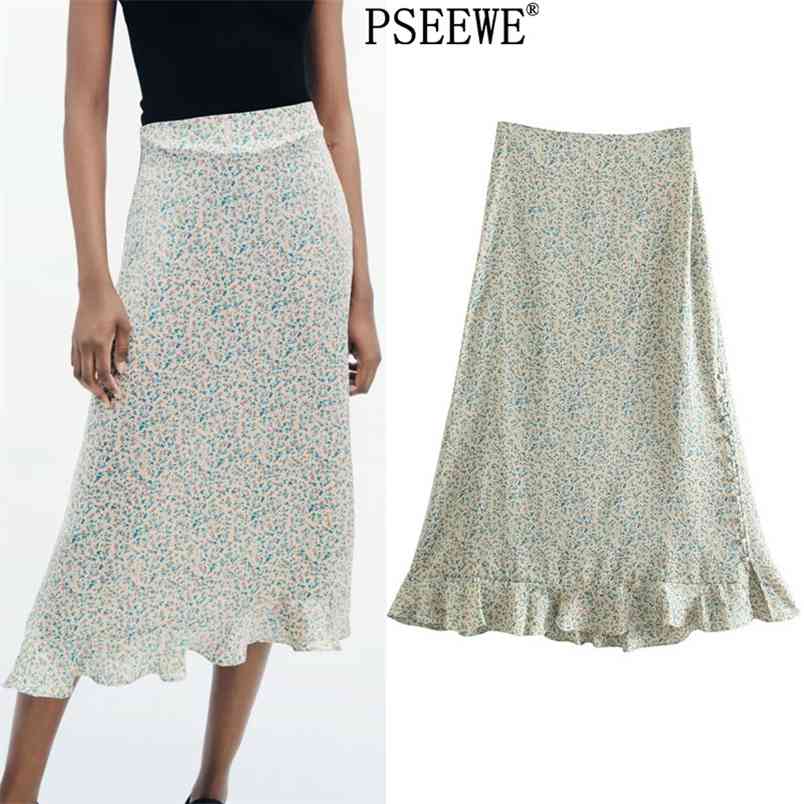 Women's Skirts Floral Print Long Summer Vintage Ruffle High Waist Midi Women Cottagecore Woman 210519, Multi
Women's Skirts Floral Print Long Summer Vintage Ruffle High Waist Midi Women Cottagecore Woman 210519, Multi