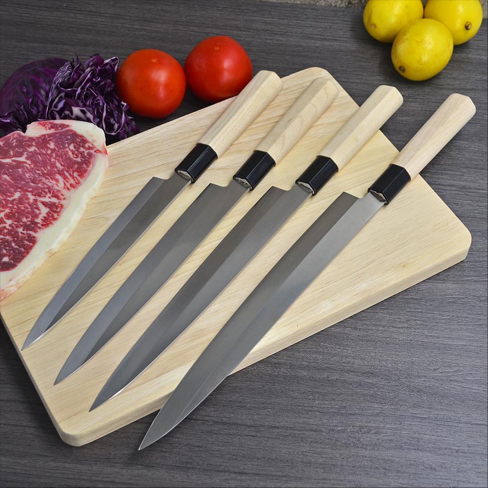 Japanese High Carbon Kitchen knife 5CR15 Stainless Steel Sashimi Sushi Carving Chef knives Fish Slicing Filleting tool
Japanese High Carbon Kitchen knife 5CR15 Stainless Steel Sashimi Sushi Carving Chef knives Fish Slicing Filleting tool