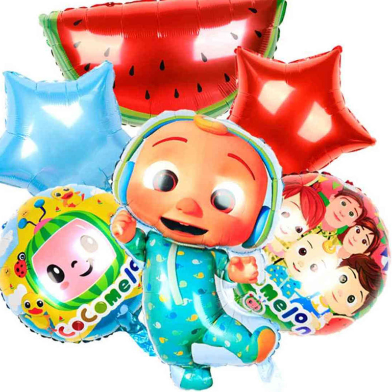 Tiktok Tik Tok Cocomelon Little Boy JJ Balloon Aluminum Film Cartoon Watermelon Figure Balloons Double Sided Comelon Birthday Party Decorati
Tiktok Tik Tok Cocomelon Little Boy JJ Balloon Aluminum Film Cartoon Watermelon Figure Balloons Double Sided Comelon Birthday Party Decorati