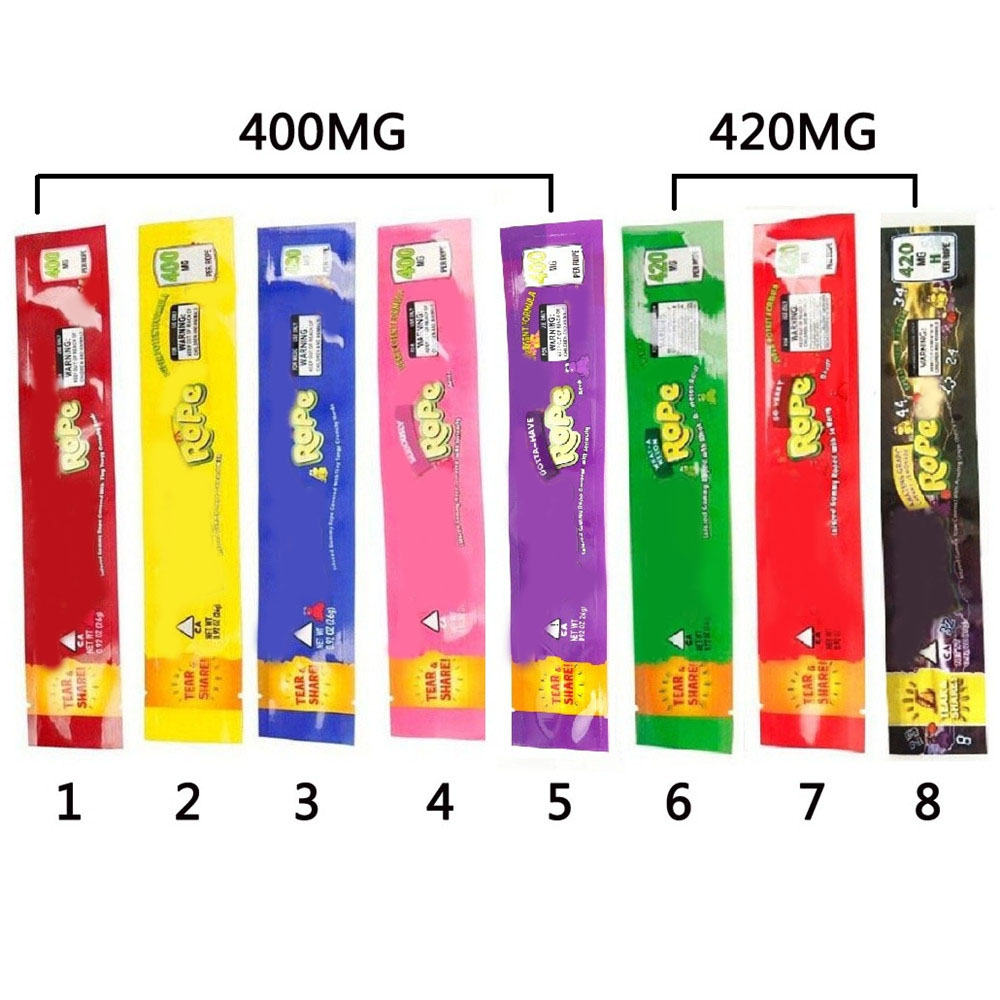 600mg Nerds Rope Empty Packaging Mylar Bags Cigarette Case Packageing Gummies Gummy Bag Three Edge-sealing Foil Food Packages In stock Fedex Delivery
600mg Nerds Rope Empty Packaging Mylar Bags Cigarette Case Packageing Gummies Gummy Bag Three Edge-sealing Foil Food Packages In stock Fedex Delivery