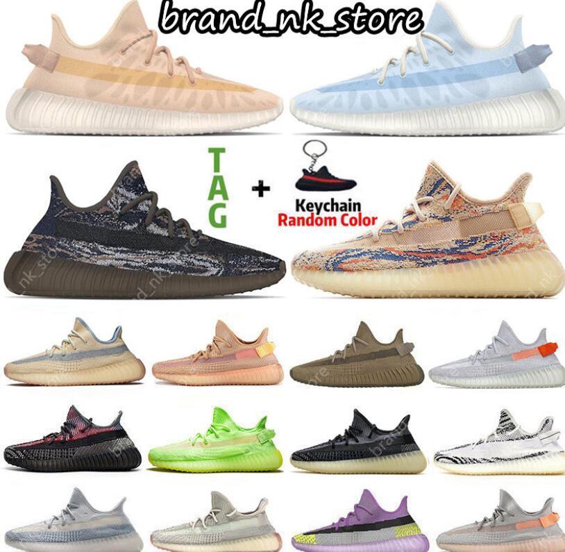 Shoes Top Quality Sneakers Rock Oat Clay Fade Mist Black Bred Ash Blue Pearl Stone Belgua Cinder Zebra Yecheil Static sport