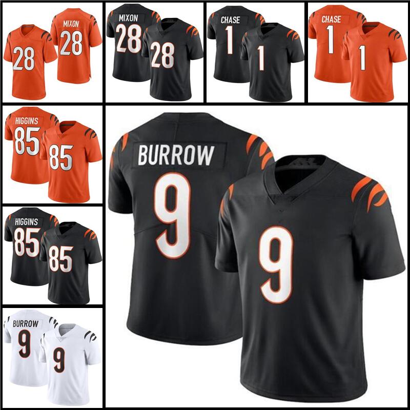Men 9 Joe Burrow 1 Ja'Marr Chase 85 Tee Higgins 28 Mixon football Jersey women Youth kids, As
Men 9 Joe Burrow 1 Ja'Marr Chase 85 Tee Higgins 28 Mixon football Jersey women Youth kids, As
