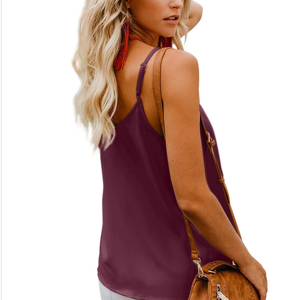 Women Casual V Neck Button Fly Camis Female Boho Style Print Vest Plus Size 3XL T Shirt Summer Beach Loose Tank Tops 210428