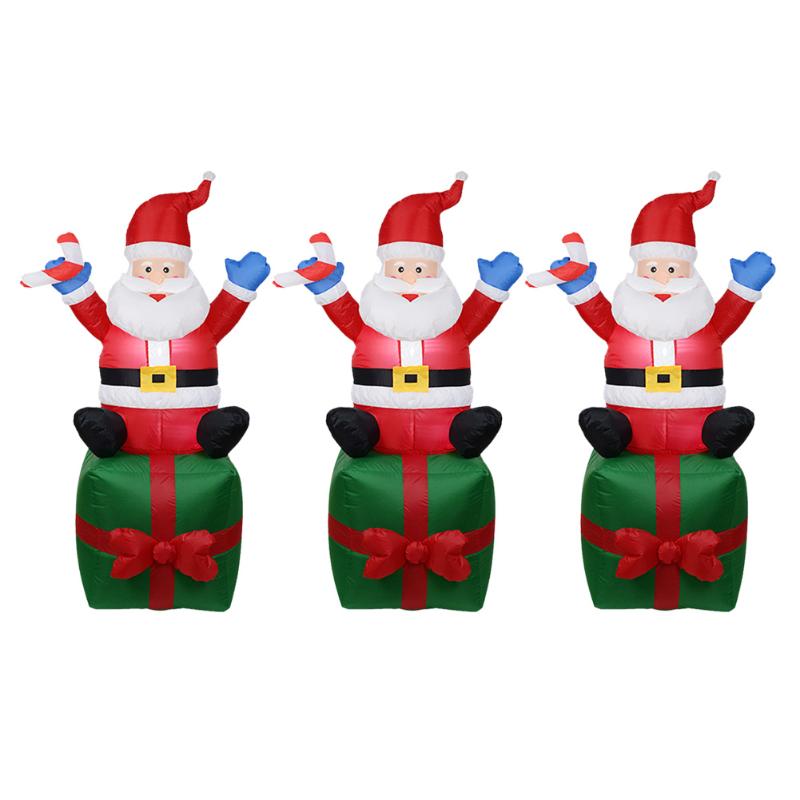 Christmas Decorations Inflatable Model Santa Sitting Gift Bag LED Light Garden Decor
Christmas Decorations Inflatable Model Santa Sitting Gift Bag LED Light Garden Decor