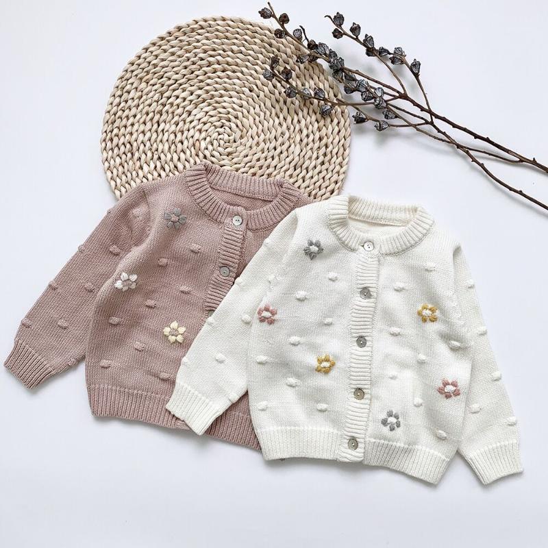 Jackets Sweet Korean Style Cute Flower Embroidery Baby Girl Full Sleeve Sweater Cardigan Spring Autumn Children Kid Fashion Coat Jacket, Blue;gray
Jackets Sweet Korean Style Cute Flower Embroidery Baby Girl Full Sleeve Sweater Cardigan Spring Autumn Children Kid Fashion Coat Jacket, Blue;gray