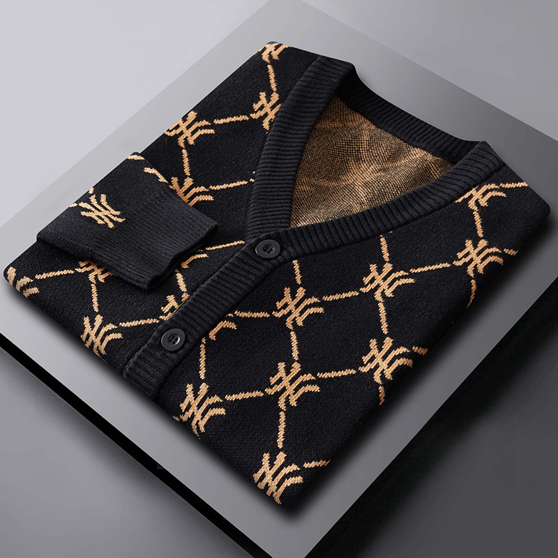 sweater knit pusite men's clothing autumn and winter 2021 ted cardigan fashion casual coat korean v-neck men, White;black
sweater knit pusite men's clothing autumn and winter 2021 ted cardigan fashion casual coat korean v-neck men, White;black