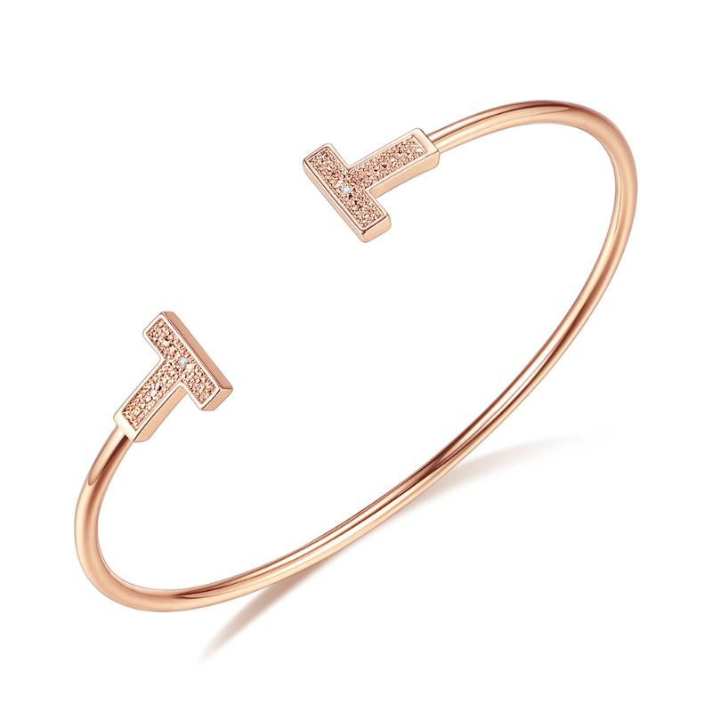 Bangle 2021 Trendy Simple Geometric Adjustable Open Cuff Couple Double T Letter Bracelet For Women Jewelry Gift, Black
Bangle 2021 Trendy Simple Geometric Adjustable Open Cuff Couple Double T Letter Bracelet For Women Jewelry Gift, Black