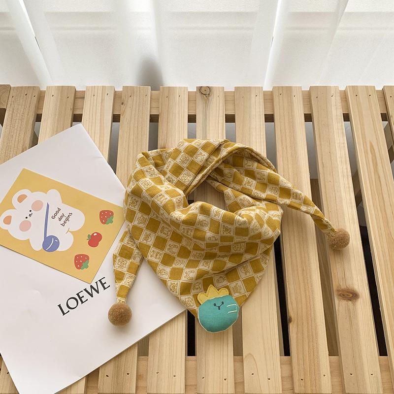Scarves Children's Cotton And Linen Scarf Triangle 90*50cm Autumn Winter Cartoon Baby Saliva Towels For Boys Girls
Scarves Children's Cotton And Linen Scarf Triangle 90*50cm Autumn Winter Cartoon Baby Saliva Towels For Boys Girls