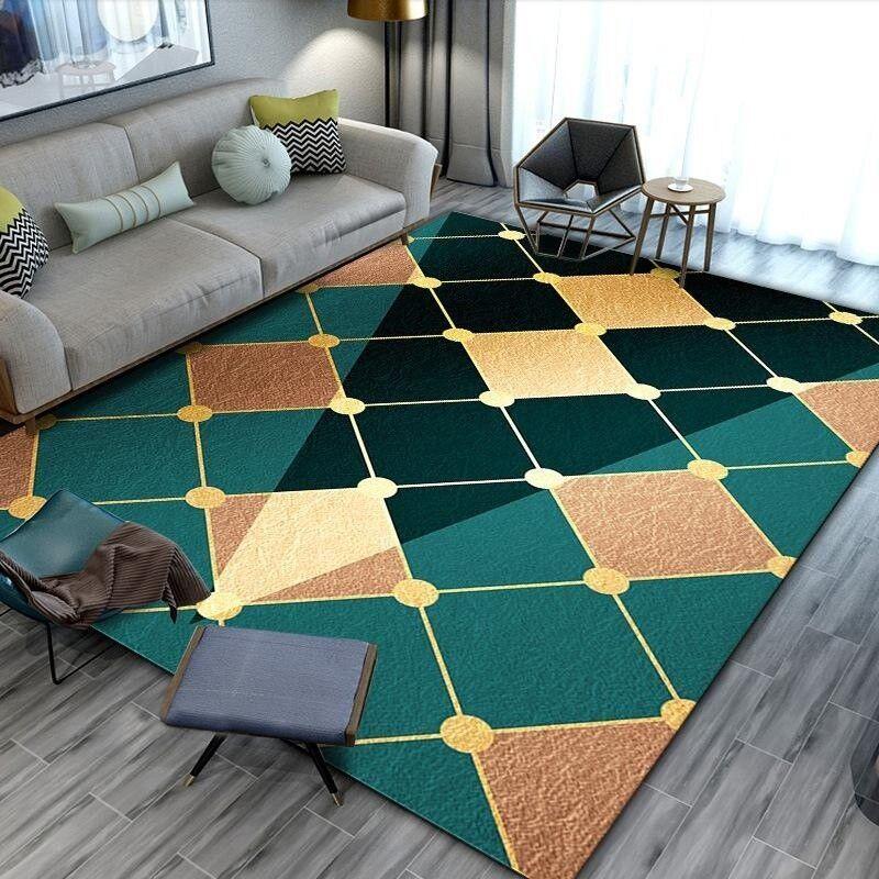 Carpets Living Room Bedroom Geometric Printed Carpet Washable Large Area Doormat Household Modern
Carpets Living Room Bedroom Geometric Printed Carpet Washable Large Area Doormat Household Modern