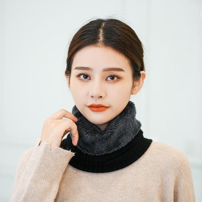 Scarves Unisex Knitted Warm Scarf Winter Autumn Ring Women Neck Men Bandana Shawl Fleece Q5C9, Blue;gray
Scarves Unisex Knitted Warm Scarf Winter Autumn Ring Women Neck Men Bandana Shawl Fleece Q5C9, Blue;gray