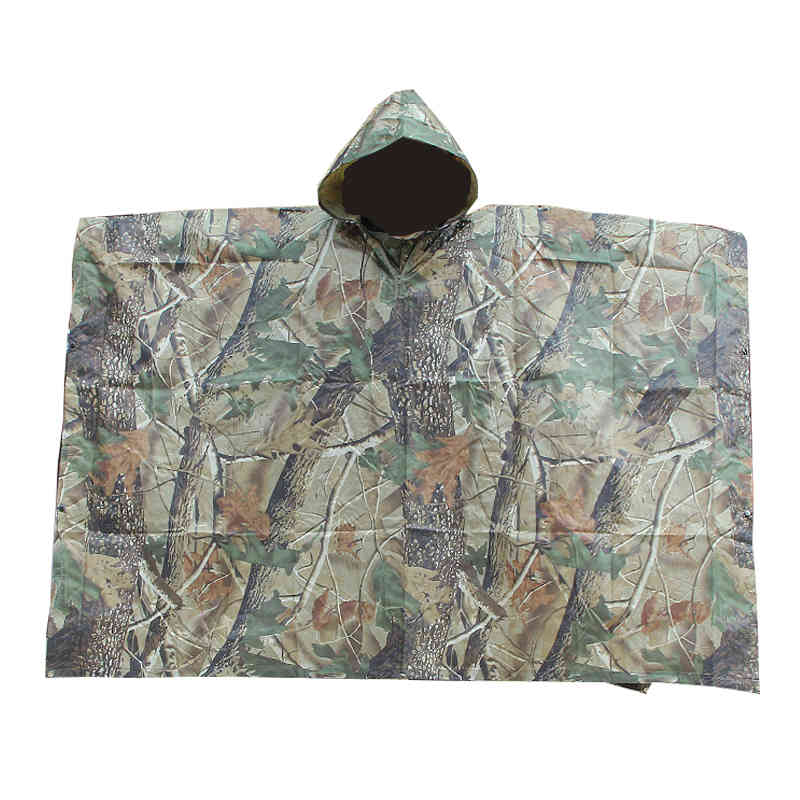 Waterproof Military Impermeable Camo Raincoat Rain Coat Men Women Raincoat Awning From The Rain Motorcycle Rain Poncho 210320