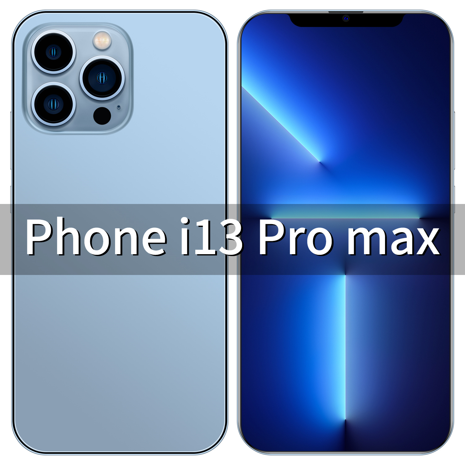 

New Cellphone i13 Pro Max 6.7 Inch U Screen 4G 5G Smartphone 1GB+8GB Celular Mobilephone Celulares Android 11 Cheap Mobiles