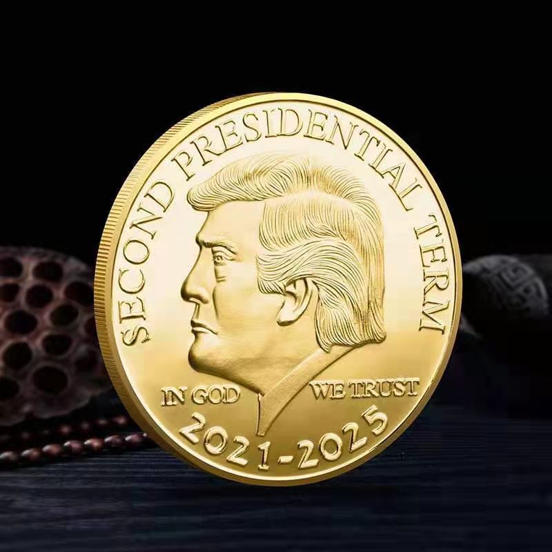 Donald Trump Coin 2021-2025 Second President Term Commemorative Craft Keep America Great Metal Badge Collection Coins
Donald Trump Coin 2021-2025 Second President Term Commemorative Craft Keep America Great Metal Badge Collection Coins