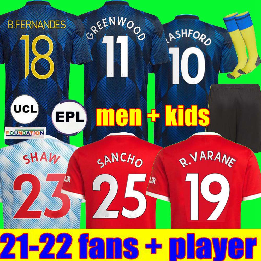 FANS Player 21 22 SANCHO soccer jerseys BRUNO FERNANDES UTD RASHFORD football shirt 2021 2022 man kids kit shirts United GREENWOOD MAGUIRE Manchester Shaw VARANE, Home adult
FANS Player 21 22 SANCHO soccer jerseys BRUNO FERNANDES UTD RASHFORD football shirt 2021 2022 man kids kit shirts United GREENWOOD MAGUIRE Manchester Shaw VARANE, Home adult