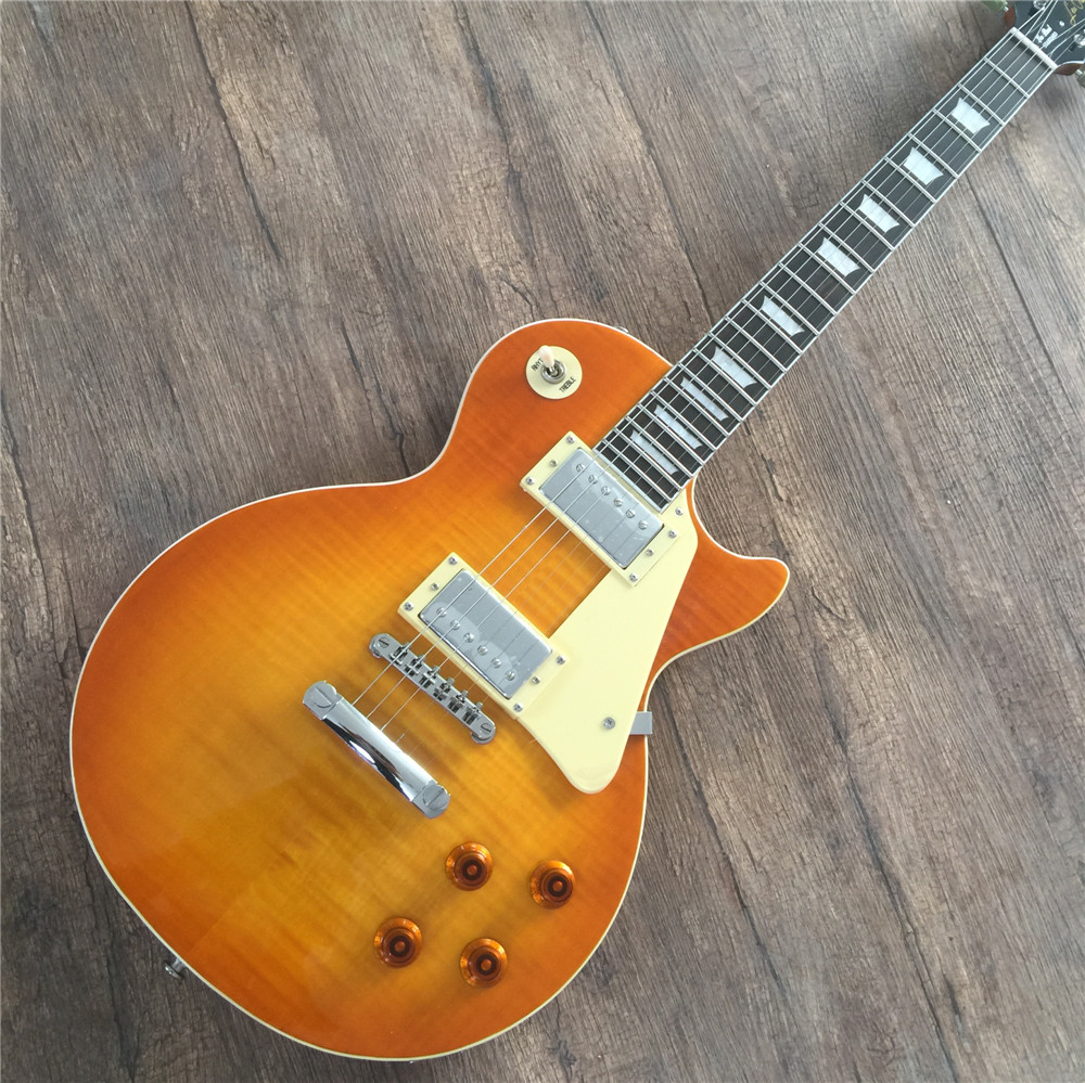 

Classic 1959 R9 Yellow Burst China Guitar Style Standard Electric Guitar with EMS guitars guitarra