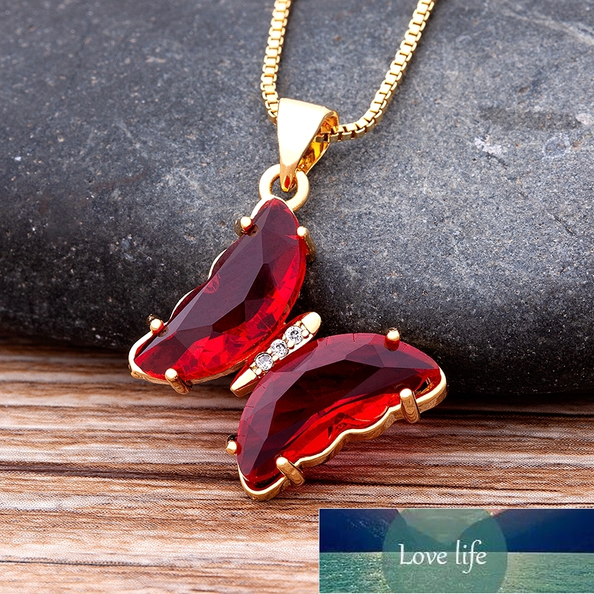 New Fashion Design Gorgeous Butterfly Necklace Sweet 12 Colors Transparent Crystal Chain for Women Girls Party Jewelry Gift Factory price expert design Quality
New Fashion Design Gorgeous Butterfly Necklace Sweet 12 Colors Transparent Crystal Chain for Women Girls Party Jewelry Gift Factory price expert design Quality