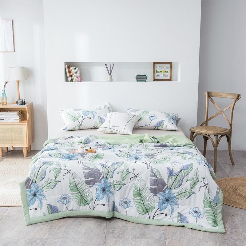 Summer Washed Quilt Polyester Air-conditioning Comforter Soft Breathable Cool Blanket Thin Bed Cover Bedspread Print Comforters & Sets
Summer Washed Quilt Polyester Air-conditioning Comforter Soft Breathable Cool Blanket Thin Bed Cover Bedspread Print Comforters & Sets