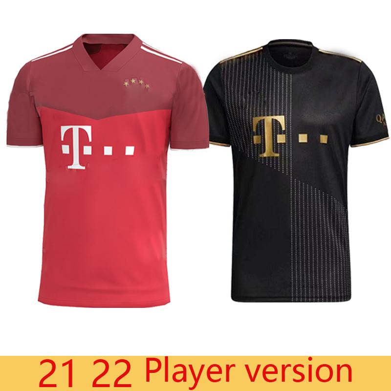 21 22 FC Bayern Munich soccer jerseys LEWANDOWSKI SANE Fans MUSIALA MULLER DAVIES football shirt Men Kids kit, Black
21 22 FC Bayern Munich soccer jerseys LEWANDOWSKI SANE Fans MUSIALA MULLER DAVIES football shirt Men Kids kit, Black