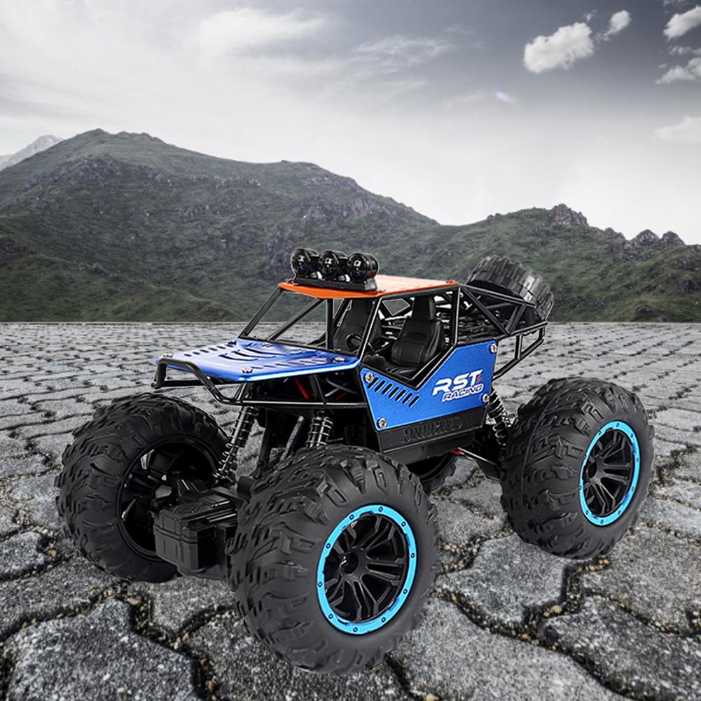 

RC Cars 4WD Double Motors Drive 2.4G Electric Radio Remote Control Off-Road Climbing Bigfoot Car Kid Gift Toys For Boy