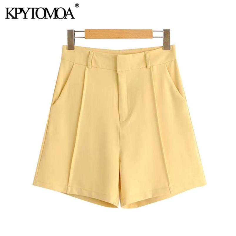 KPYTOMOA Women Chic Fashion Office Wear Straight Shorts Vintage High Waist Zipper Fly Pockets Female Short Pants Mujer 210624, As picture
KPYTOMOA Women Chic Fashion Office Wear Straight Shorts Vintage High Waist Zipper Fly Pockets Female Short Pants Mujer 210624, As picture