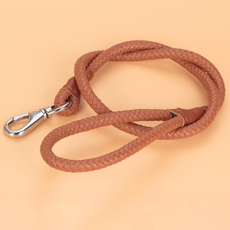 Dog Collars & Leashes PU Leather Weave Large Leash Long Traction Round Rope Medium Big Chain Prevent Strain Pet Lead For Dogs
Dog Collars & Leashes PU Leather Weave Large Leash Long Traction Round Rope Medium Big Chain Prevent Strain Pet Lead For Dogs
