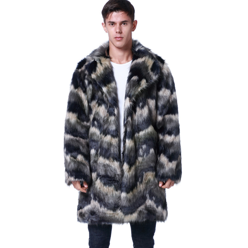 Long cow color large fluffy men s fur coat high-quality stand-up collar retro comfortable fashion travel commute, Black
Long cow color large fluffy men s fur coat high-quality stand-up collar retro comfortable fashion travel commute, Black