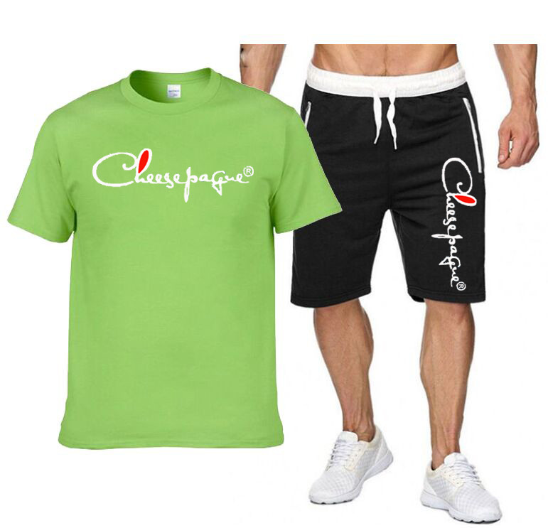 2022 Men Casual Tracksuits Set Fashion Brand LOGO printing Sweat Suit Short Sleeve T-shirt Shorts Sets Male Tracksuit Summer 2 PCS Suit
2022 Men Casual Tracksuits Set Fashion Brand LOGO printing Sweat Suit Short Sleeve T-shirt Shorts Sets Male Tracksuit Summer 2 PCS Suit