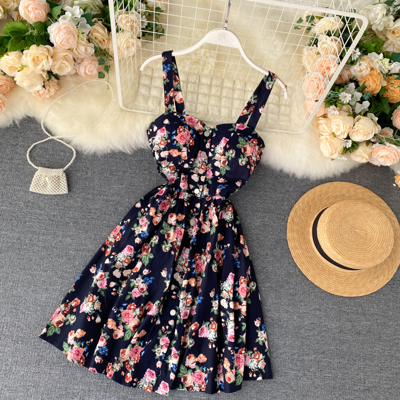 2021boho 2021 floral print vintage spaghetti strap summer mini short dress party polka dot casual women beach holiday retro vestiods, Black;gray
2021boho 2021 floral print vintage spaghetti strap summer mini short dress party polka dot casual women beach holiday retro vestiods, Black;gray