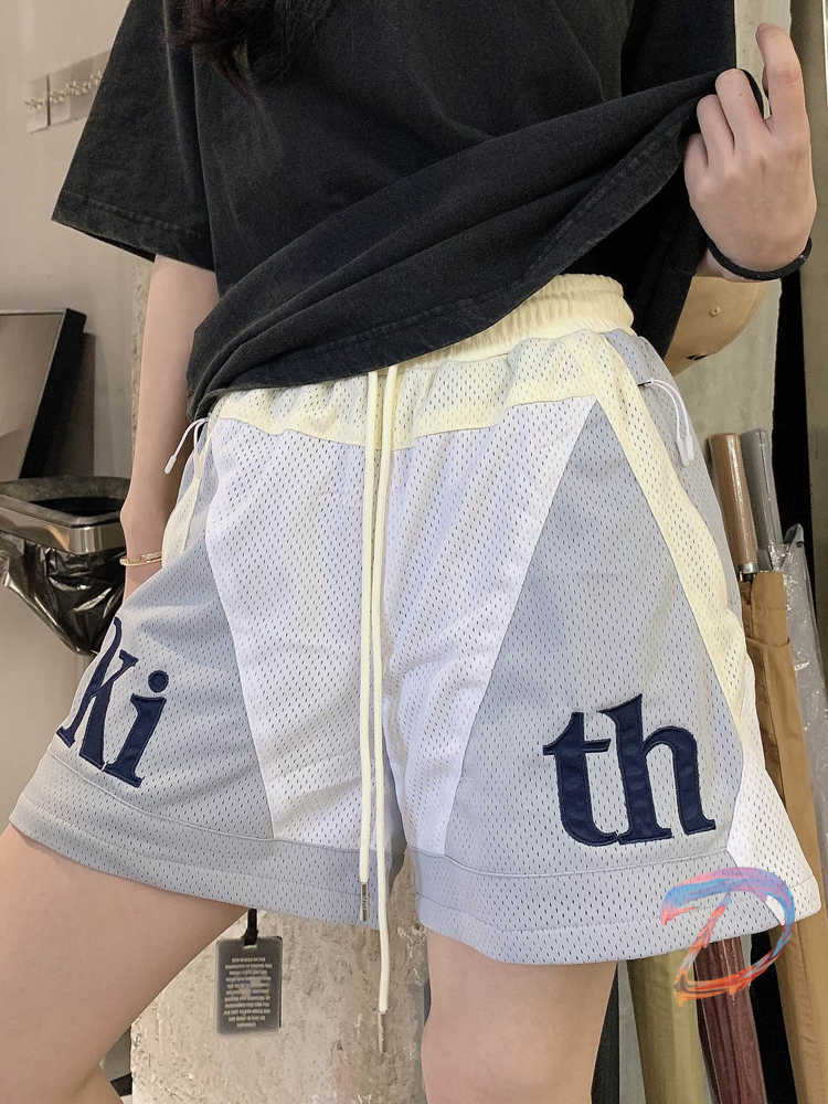 KITH Breathable Mesh Shorts Men Women High Quality Multi-color Stitching Sports Shorts Kith Basketball Pants Running Sweatpants X0601, 010
KITH Breathable Mesh Shorts Men Women High Quality Multi-color Stitching Sports Shorts Kith Basketball Pants Running Sweatpants X0601, 010