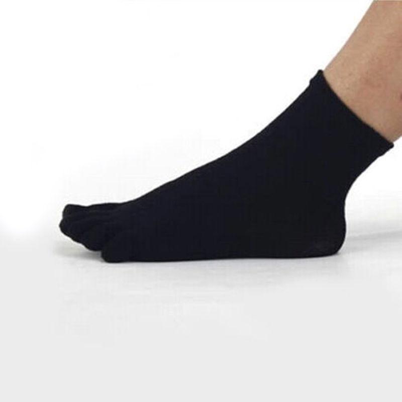 Men's Socks Men's Socks Men's Socks Separated Toe Men And Women Five Fingers Breathable Cotton Casual Ankle Sox Sports Running Solid 8 