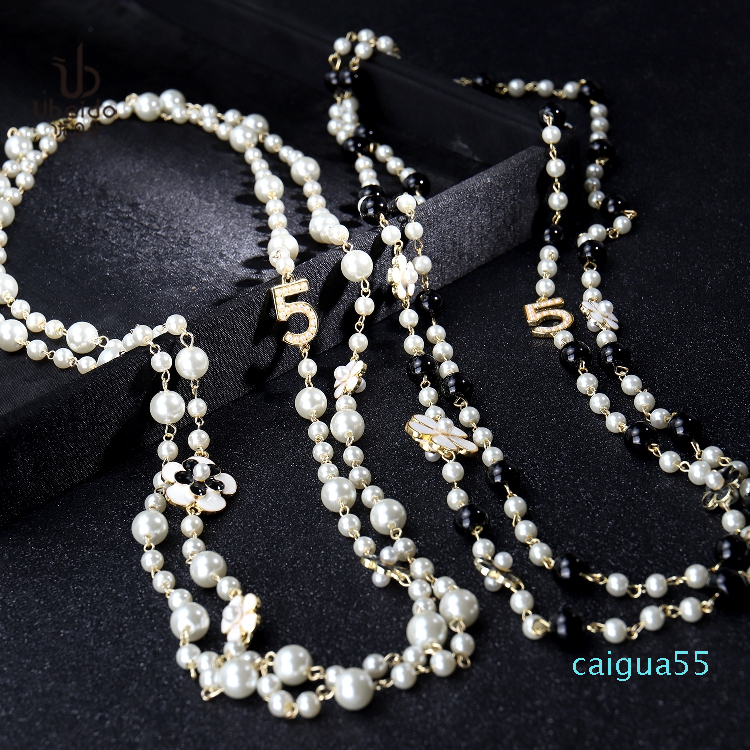 Fashion luxury designer classic flower elegant bright pearl multi layer long winter sweater statement necklace for woman
Fashion luxury designer classic flower elegant bright pearl multi layer long winter sweater statement necklace for woman