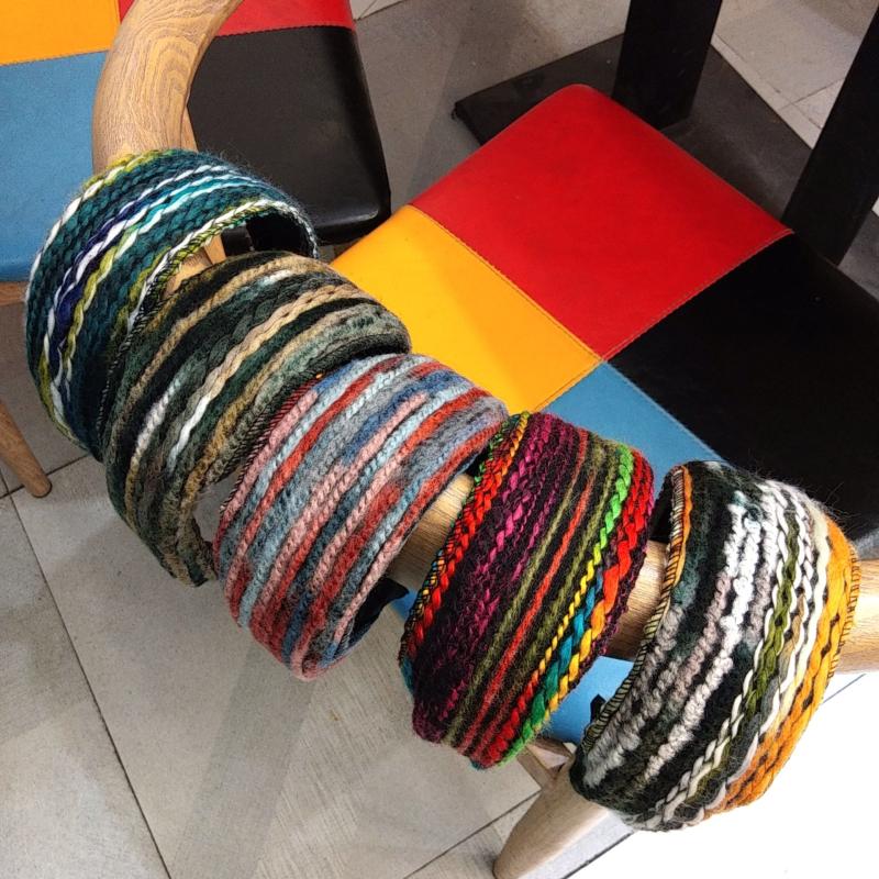 Hair Accessories Korea Wide-brim Flat Headband High-grade Fashion Colored Stripes Woolen Hairpin Women Ladies
Hair Accessories Korea Wide-brim Flat Headband High-grade Fashion Colored Stripes Woolen Hairpin Women Ladies