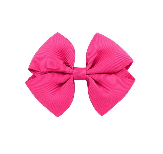 20 Colors Kids Girls Hair Accessories Fashion Popular Boutique Hair clips Grosgrain Ribbon Bows Clips Children Hairpins Barrettes