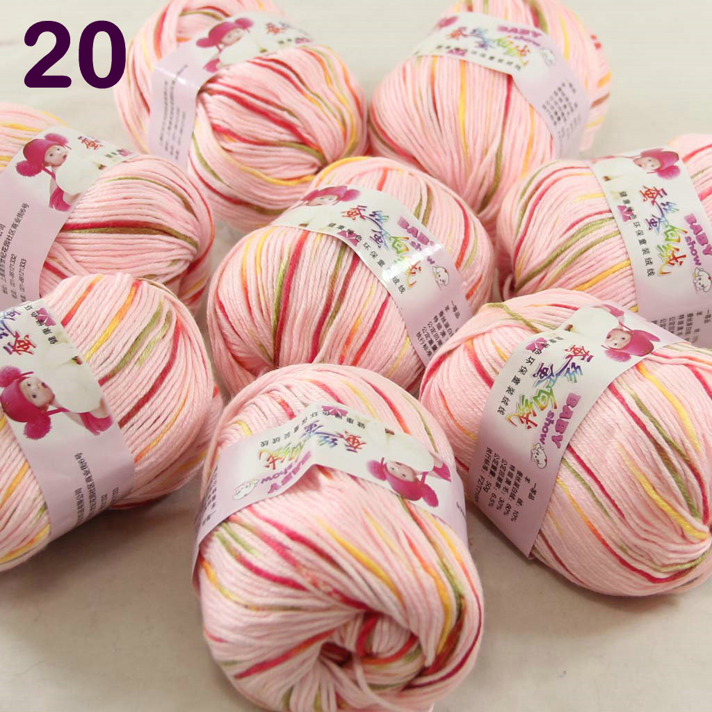 Sale Lot 8balls x 50g Cashmere Silk velvet Children Yarn hand knitting Pink Red Moss 18-20-8, Multi-colored
Sale Lot 8balls x 50g Cashmere Silk velvet Children Yarn hand knitting Pink Red Moss 18-20-8, Multi-colored