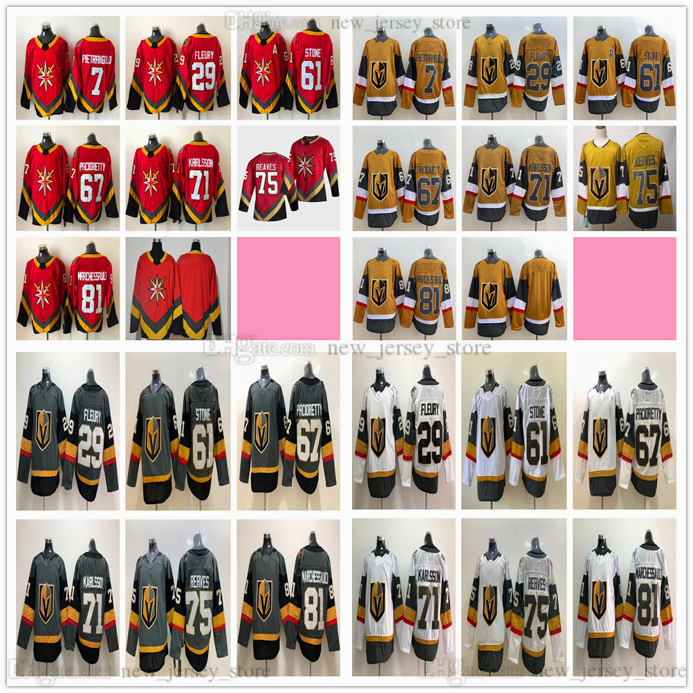 Reverse Retro Vegas Golden Knights Marc-Andre Fleury Jersey Gold Third Hockey Alex Pietrangelo Mark Stone Max Pacioretty William Karlsson Ryan Reaves Marchessault, Same as picture
Reverse Retro Vegas Golden Knights Marc-Andre Fleury Jersey Gold Third Hockey Alex Pietrangelo Mark Stone Max Pacioretty William Karlsson Ryan Reaves Marchessault, Same as picture
