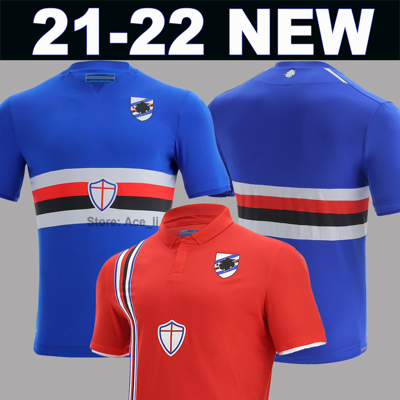 Thai Quality Sampdoria Home blue Away Third soccer jersey 2021 2022 Quagliarella Jankto Ramirez Gabbiadini Balde Candreva 3rd red Football Shir, 21-22 home
Thai Quality Sampdoria Home blue Away Third soccer jersey 2021 2022 Quagliarella Jankto Ramirez Gabbiadini Balde Candreva 3rd red Football Shir, 21-22 home