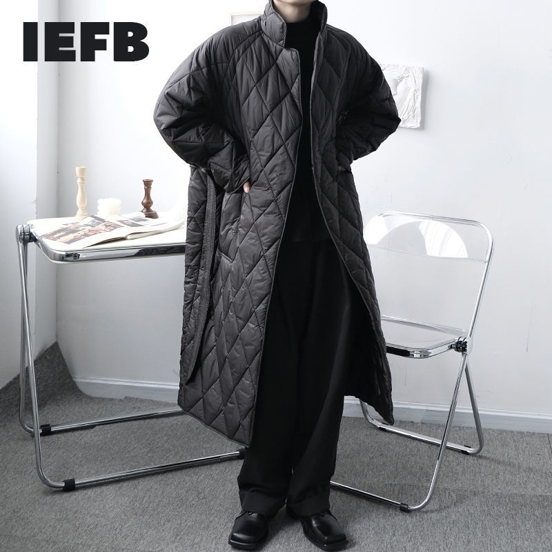 IEFB japanese streetwear fashion lightweight men's cotton padded clothes loose mid length high quality winter coat belt 9Y4645 210524, Black
IEFB japanese streetwear fashion lightweight men's cotton padded clothes loose mid length high quality winter coat belt 9Y4645 210524, Black
