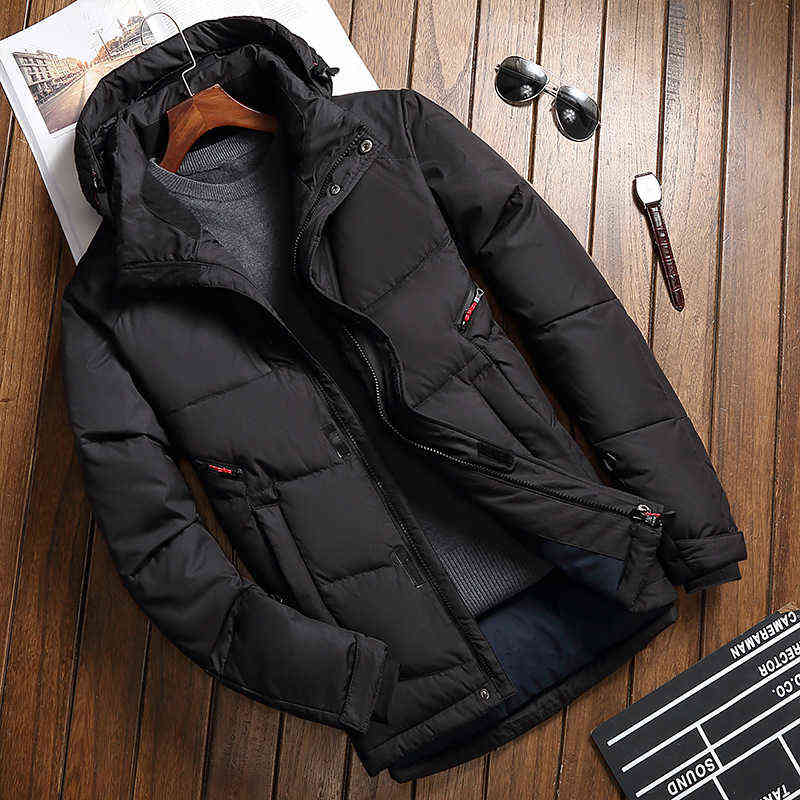 2020 Winter Down Jacket Men's Hooded Warm Coat Casual Outerwear Thick Parka Fashion Windbreaker Large Size Plus Size M-4XL Y1103, Black
2020 Winter Down Jacket Men's Hooded Warm Coat Casual Outerwear Thick Parka Fashion Windbreaker Large Size Plus Size M-4XL Y1103, Black