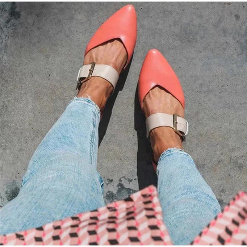 Summer Women Sandals Sexy Pointed Toe Buckle Strap Low Heels Ladies Pumps Mixed Colors Party Female Shoes, Black
Summer Women Sandals Sexy Pointed Toe Buckle Strap Low Heels Ladies Pumps Mixed Colors Party Female Shoes, Black