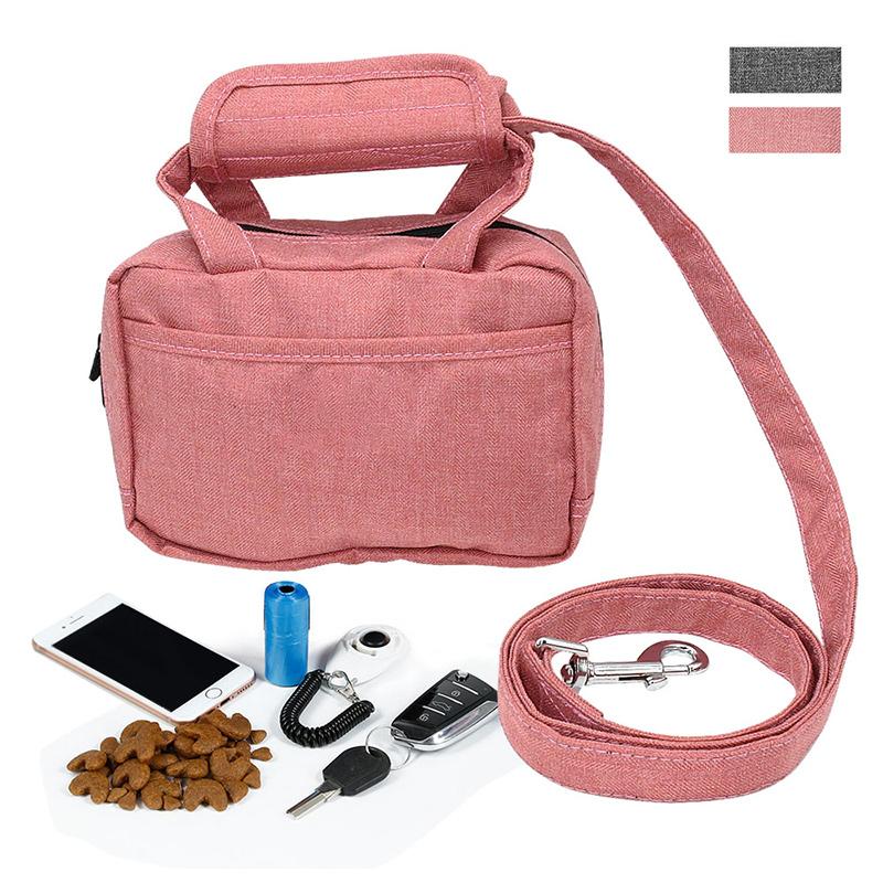 Dog Leash Bag Pet Treat Training Pouch Walking Poop Dispenser And Waste Holder Carries Treats Kibble Phone Keys Collars & Leashes
Dog Leash Bag Pet Treat Training Pouch Walking Poop Dispenser And Waste Holder Carries Treats Kibble Phone Keys Collars & Leashes