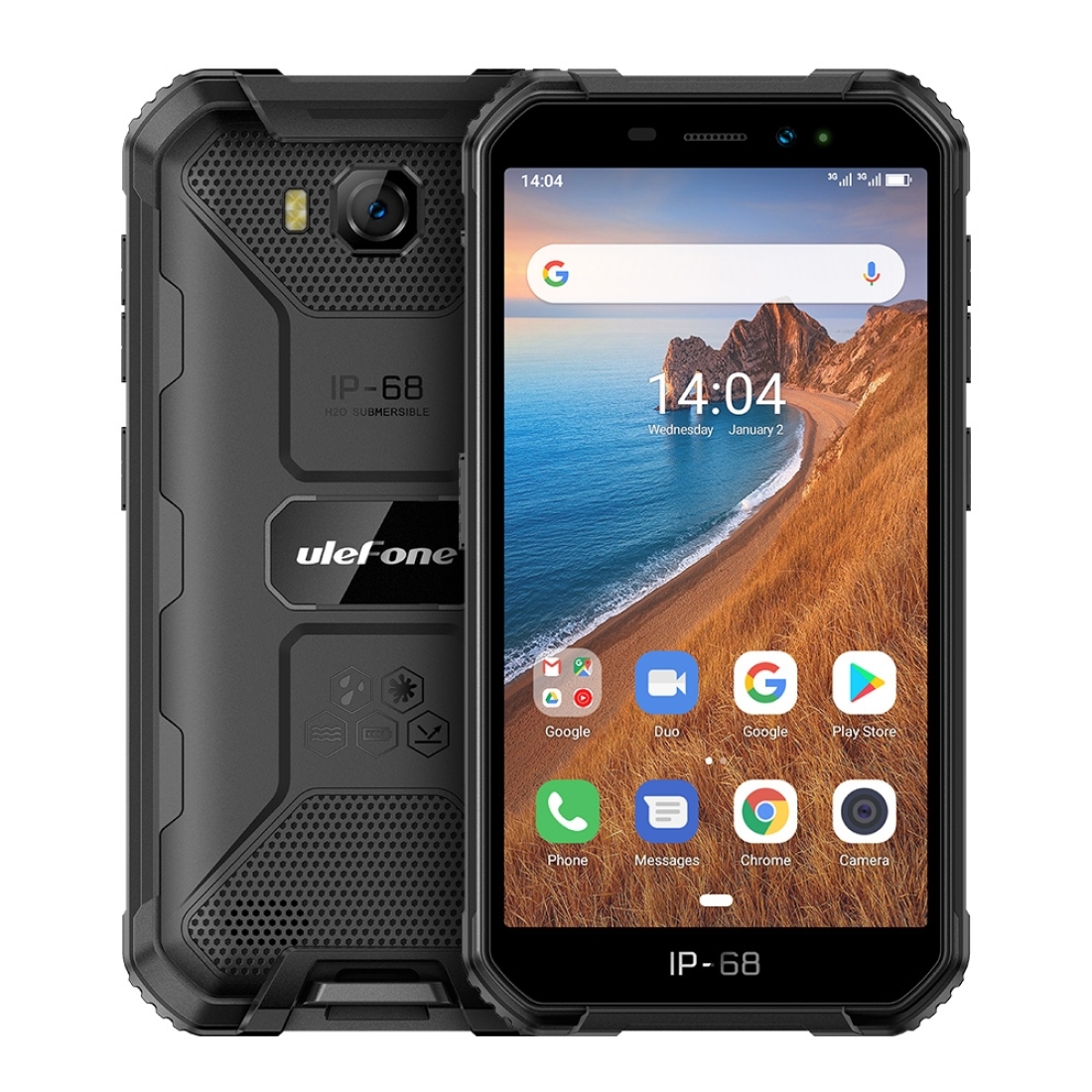 Ulefone Armor X6 Rugged Phone 2GB+16GB IP68/IP69K Waterproof Dustproof Shockproof Face Identification 4000mAh Battery 5.0 inch Android 9.0
Ulefone Armor X6 Rugged Phone 2GB+16GB IP68/IP69K Waterproof Dustproof Shockproof Face Identification 4000mAh Battery 5.0 inch Android 9.0