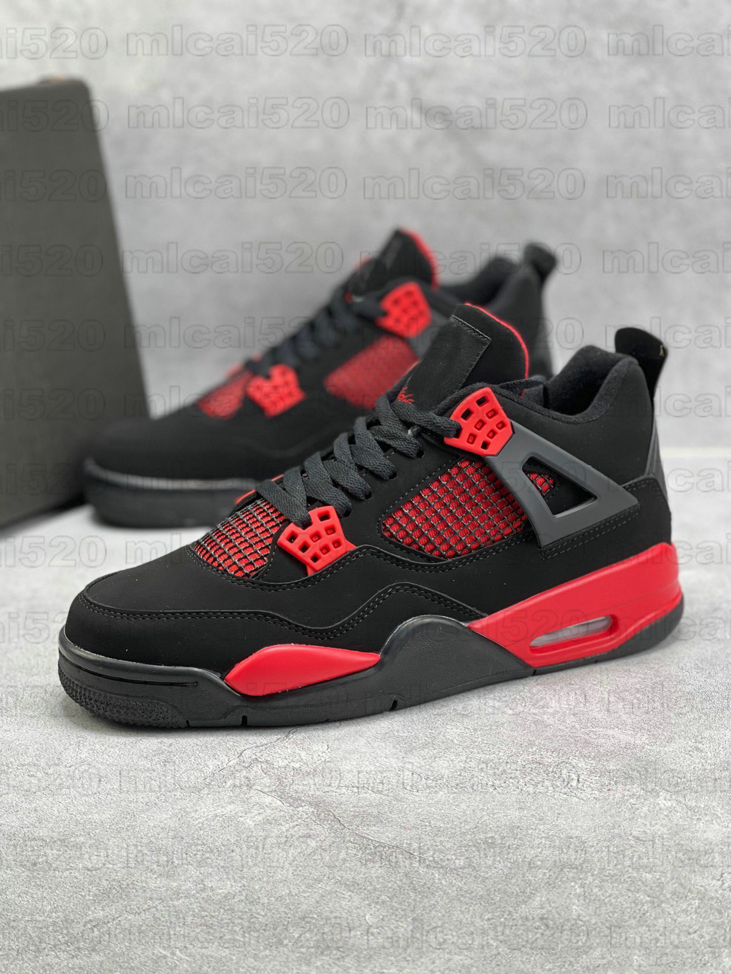 4 Red Thunder Black Mens Designer Basketball Shoes 4s Jumpman Men Outdoor Sports Sneakers, No shoes
4 Red Thunder Black Mens Designer Basketball Shoes 4s Jumpman Men Outdoor Sports Sneakers, No shoes