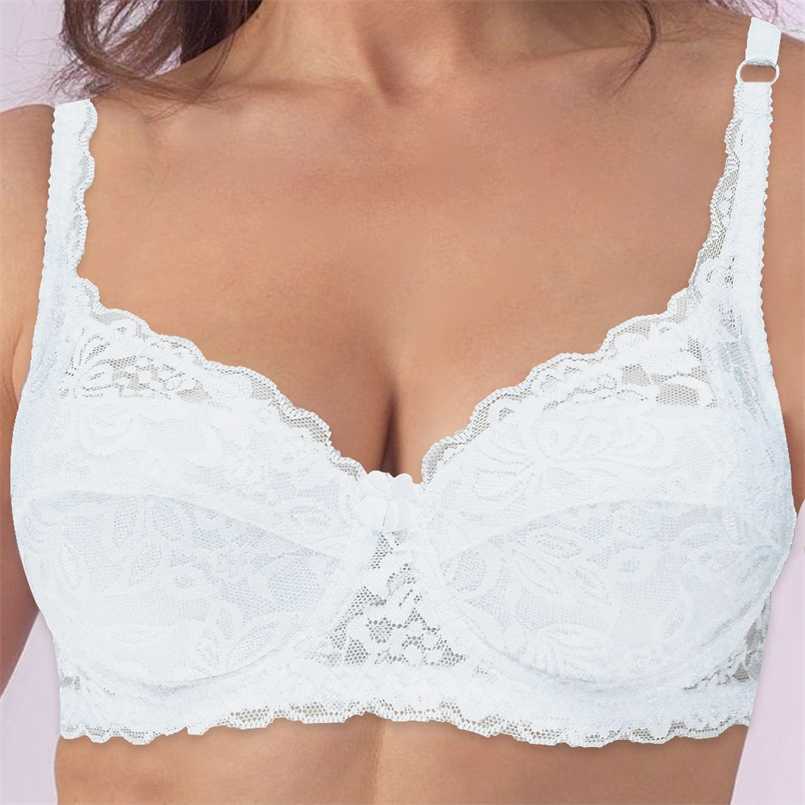 YANDW Brand Lingerie Comfort Lace Crop Top Ultra-thin Wire White Bras for Women sexy Brassiere Embroidery A B C D DD E F 34-44 211110
YANDW Brand Lingerie Comfort Lace Crop Top Ultra-thin Wire White Bras for Women sexy Brassiere Embroidery A B C D DD E F 34-44 211110