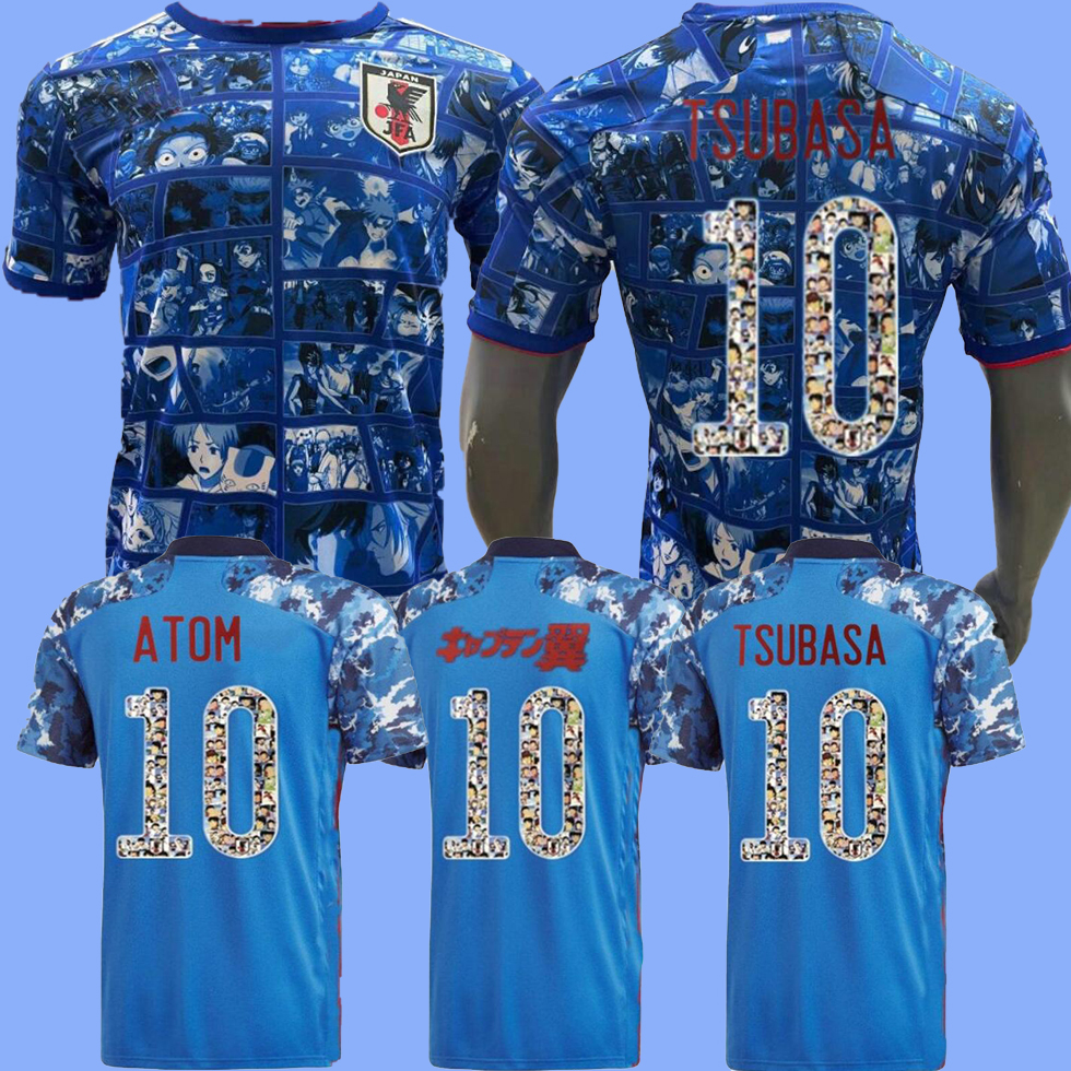 Anime version 20 21 22 Japan Soccer Jersey Captain Tsubasa Japanese Special Edition Home blue soccer Shirt #10 ATOM 2021 2022 football uniform, 21 22 tsubasa
Anime version 20 21 22 Japan Soccer Jersey Captain Tsubasa Japanese Special Edition Home blue soccer Shirt #10 ATOM 2021 2022 football uniform, 21 22 tsubasa