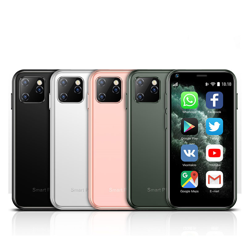 SOYES XS11 Super Mini SmartPhone 1GB RAM 8GB ROM 2.5 Inch MT6580A Quad Core Android 6.0 1000mAh 2.0MP Small Pocket Mobile phone, Black
SOYES XS11 Super Mini SmartPhone 1GB RAM 8GB ROM 2.5 Inch MT6580A Quad Core Android 6.0 1000mAh 2.0MP Small Pocket Mobile phone, Black