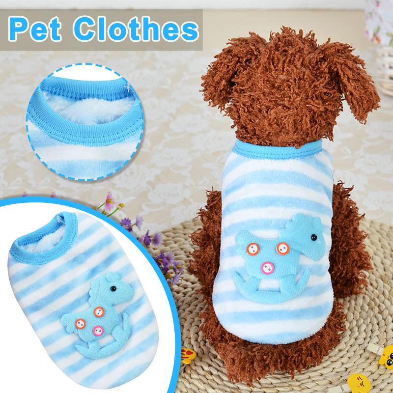 Striped Dog Clothes For Small Dogs In Autumn And Winter Pet Cat Clothes, Teddy Poodle Family Apparel
Striped Dog Clothes For Small Dogs In Autumn And Winter Pet Cat Clothes, Teddy Poodle Family Apparel