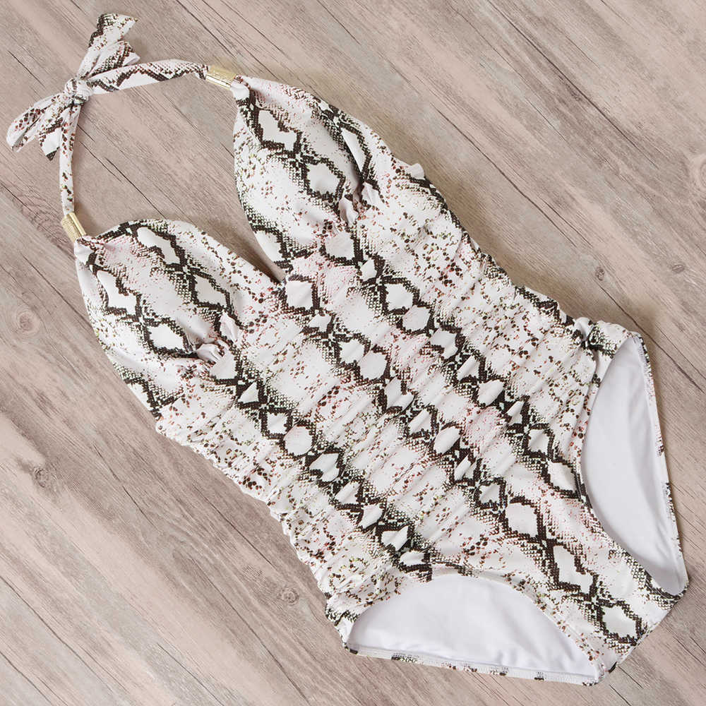 RUUHEE Push up Swimwear Swimsuit Women Black Bathing Suit Halter Top Swimming Summer Beach Wear Monokini 210625